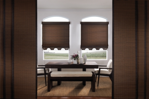 Setting the Mood with Brown Window Treatments