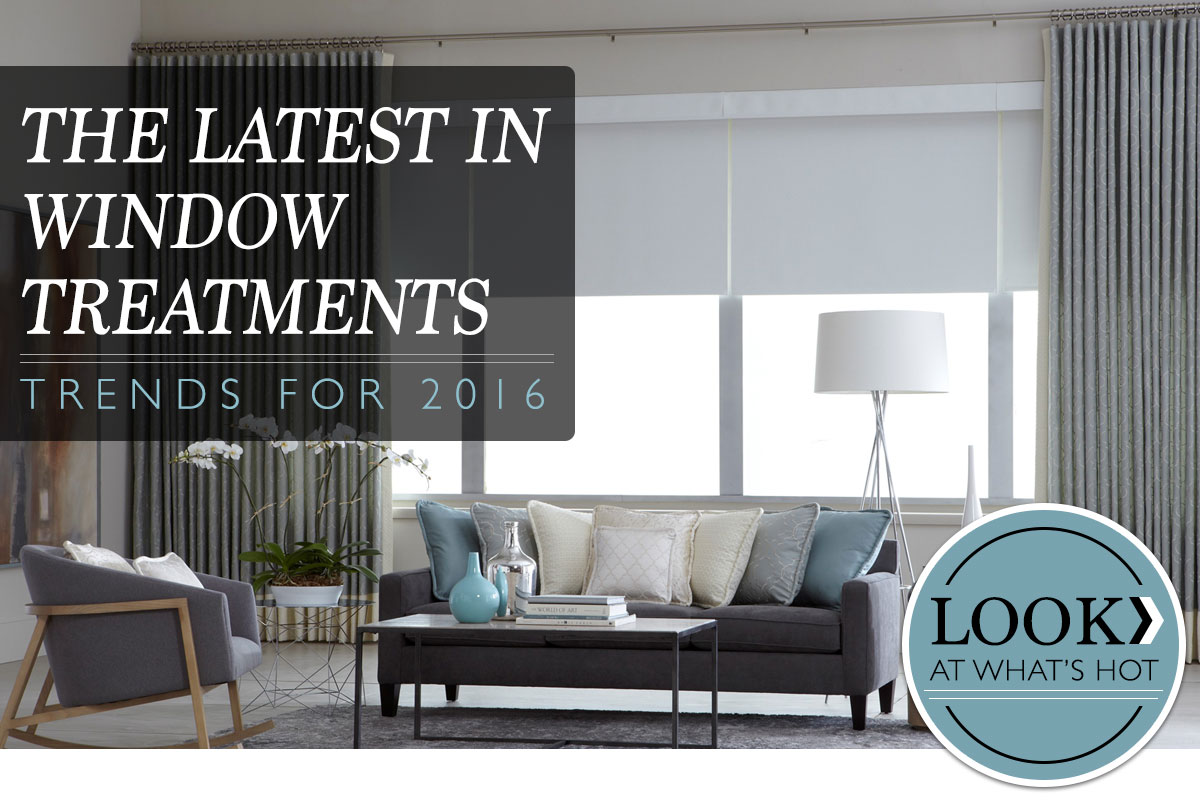 Window Treatment Trends for 2016